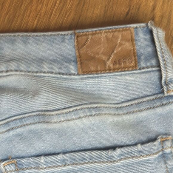 Aéropostale Denim Leggins, Jeggings Sz 4 Regular Mid Rise - Picture 10 of 13